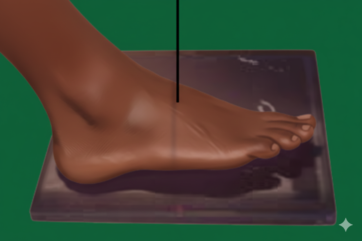 Proyección Oblicua Medial de Pie